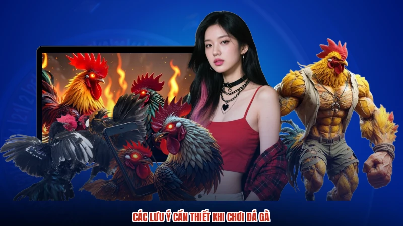 Các lưu ý cần thiết khi chơi đá gà