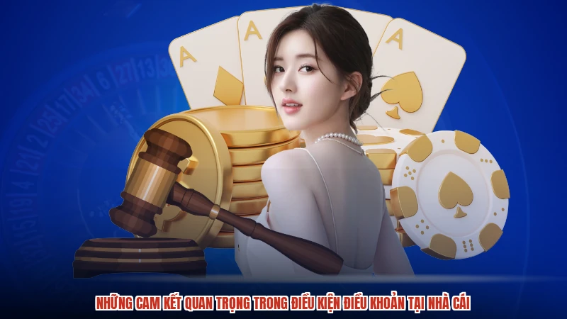 Những cam kết quan trọng trong điều kiện điều khoản tại nhà cái